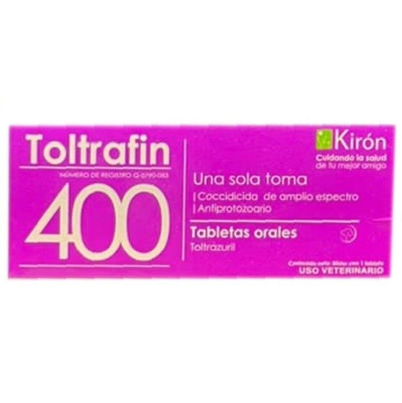 Toltrafin 400 Blister 1 tabletas (Toltrazuril)